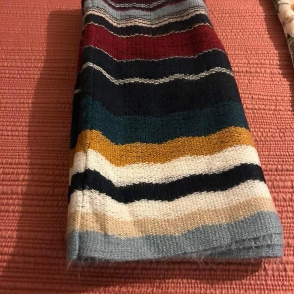 EARTHBOUND Multicolor Infinity Striped Scarf